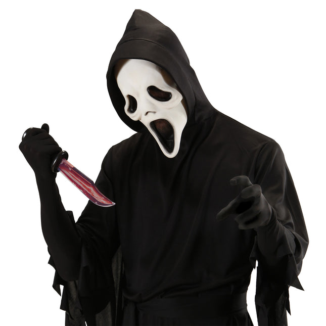 Halloween Fake-Messer mit Blut