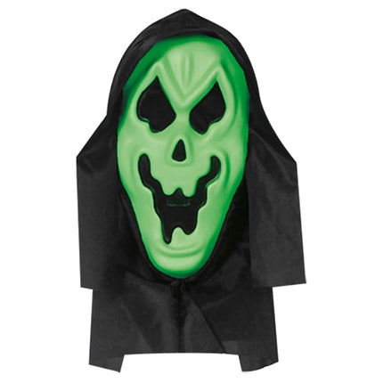 Halloween Maske Grüner Geist