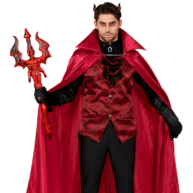 Halloween Dreizack Roter Teufel