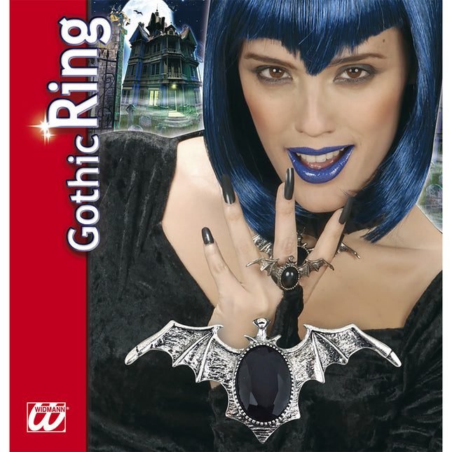 Halloween Ring Fledermaus