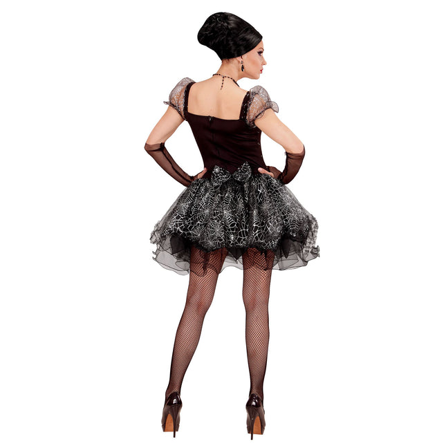 Halloween Kleid Damen Spinne