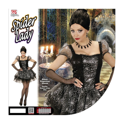 Halloween Kleid Damen Spinne
