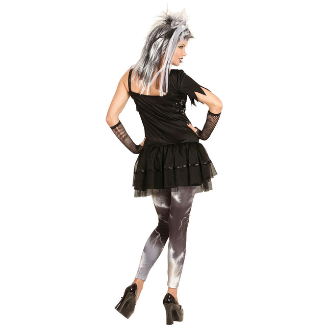 Halloween Kleid Damen Gothic