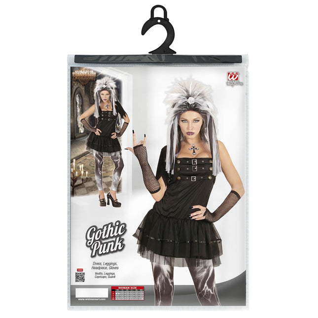 Halloween Kleid Damen Gothic