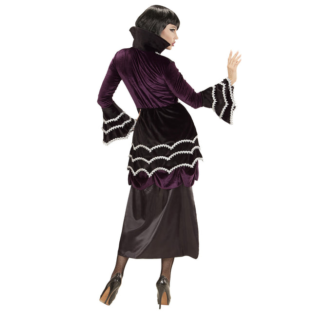 Halloween Kleid Damen Gothic Vampir