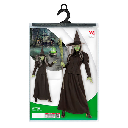 Halloween Kleid Damen Märchenhexe