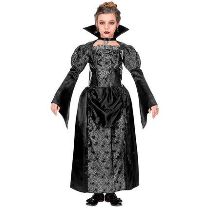 Halloween Kleid Schwarzes Mädchen Vampir