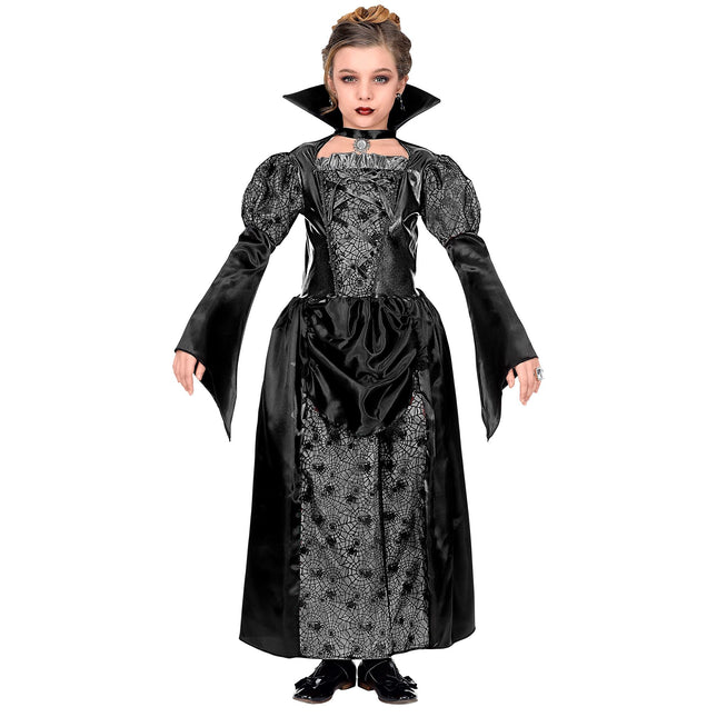Halloween Kleid Schwarzes Mädchen Vampir