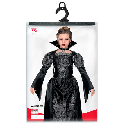 Halloween Kleid Schwarzes Mädchen Vampir