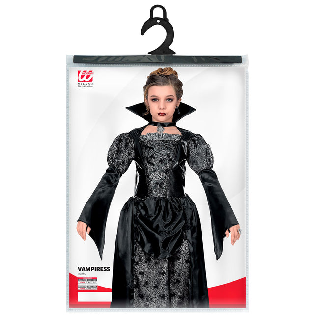 Halloween Kleid Schwarzes Mädchen Vampir