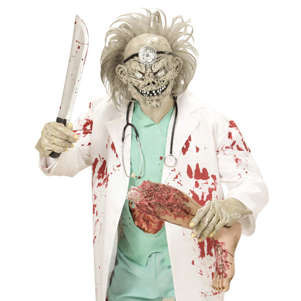 Halloween Maske Zombie Arzt
