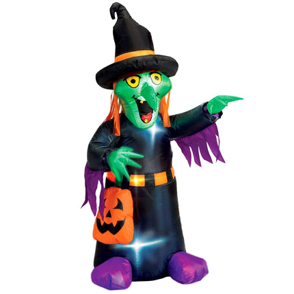 Halloween Skydancer Hexe 1,22m