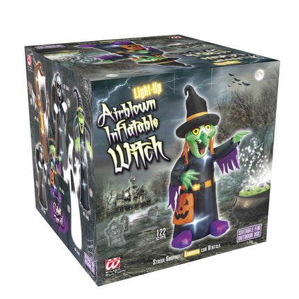 Halloween Skydancer Hexe 1,22m