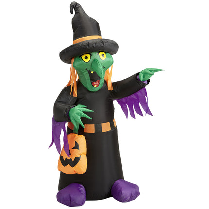 Halloween Skydancer Hexe 1,22m