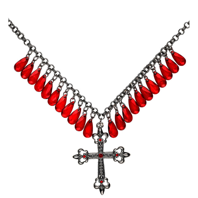Halloween Halskette Rotes Kreuz