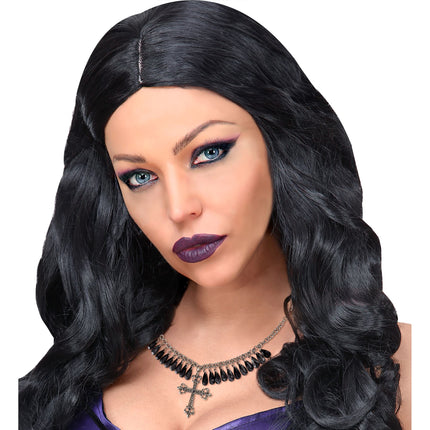 Halloween Halskette Schwarzes Kreuz Gothic