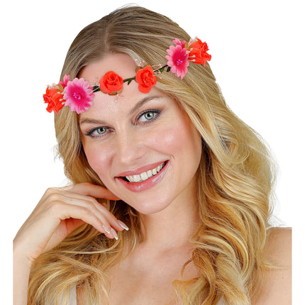 Oktoberfest Stirnband Blumen