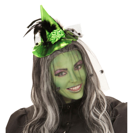 Halloween Hut Grüne Hexe