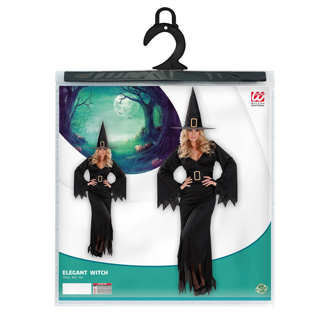 Halloween Kleid Schwarze Hexe