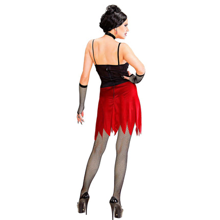 Halloween Kleid Damen Vampir Kurz