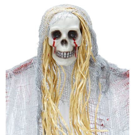 Halloween Puppe Geist mit Blut