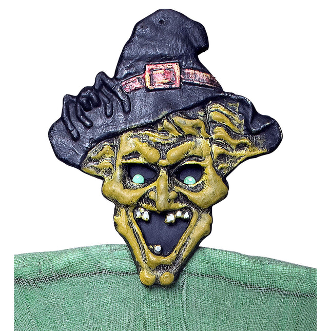 Halloween Puppe Hexe 1,9m