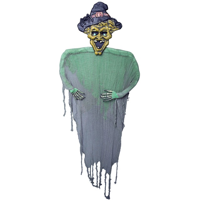 Halloween Puppe Hexe 1,9m