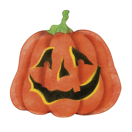 Halloween Wanddekoration Kürbis