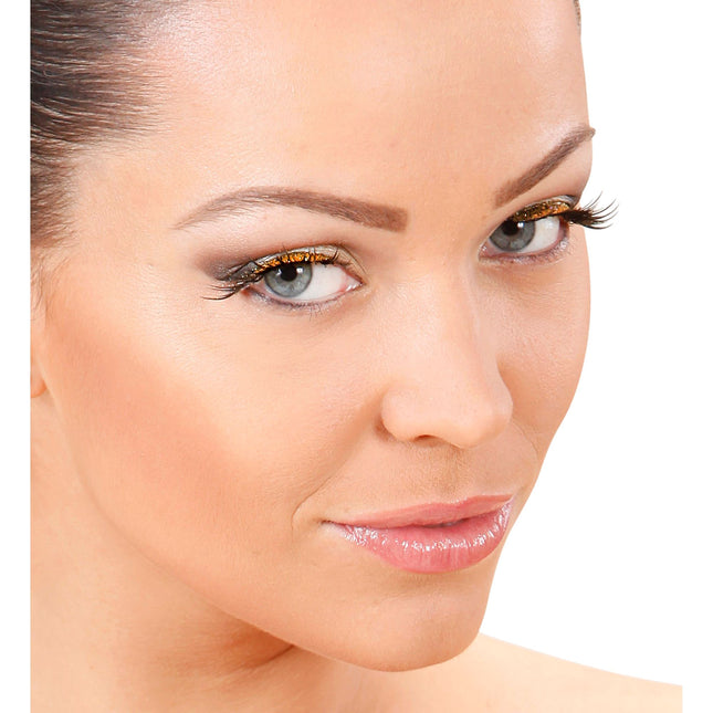 Falsche Wimpern Gold