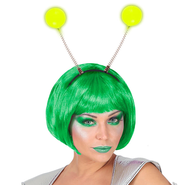 Haarband Alien Glow In The Dark