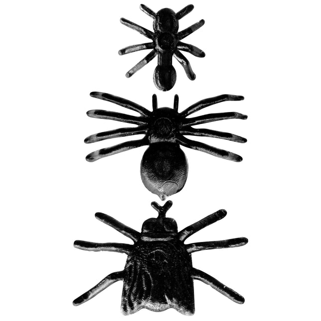 Schwarze Fake Bugs 100 Stk