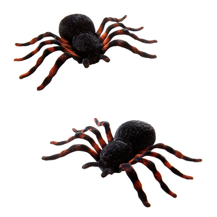 Halloween Fake Spinne 10cm 2Stk
