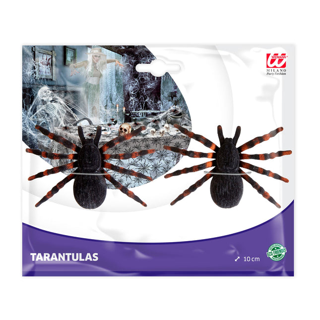 Halloween Fake Spinne 10cm 2Stk
