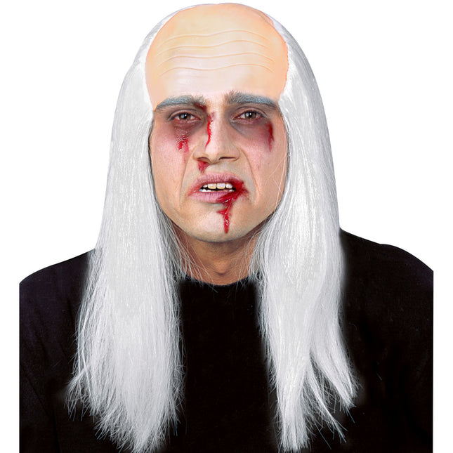 Halloween Perücke Glatzkopf