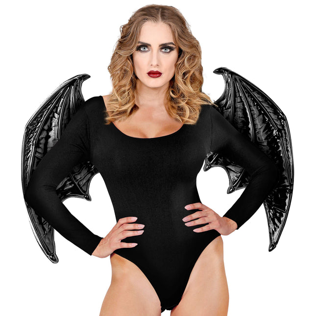 Halloween-Flügel Schwarze Fledermaus