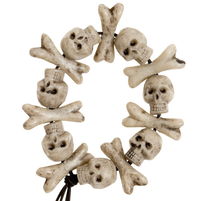 Halloween-Armband Totenköpfe