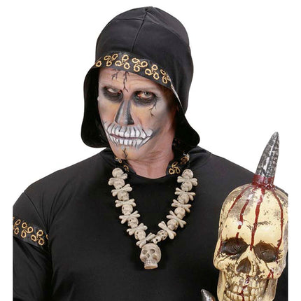 Halloween Halskette Totenköpfe