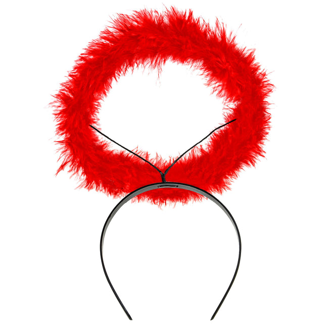 Halloween Haarband Roter Engel