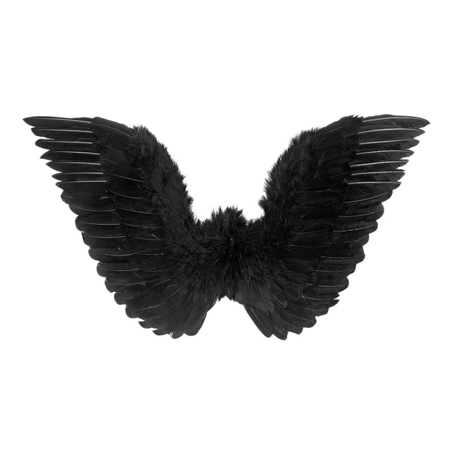 Halloween Flügel Schwarz 86cm