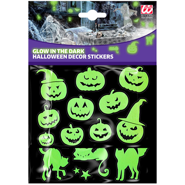 Halloween Aufkleber Glow In The Dark 21cm