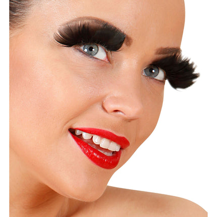 Schwarze Fake Lashes