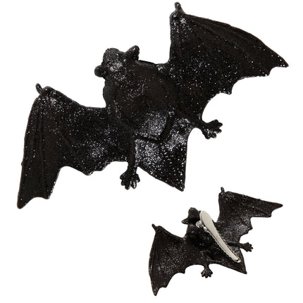 Fledermaus Haarspange Glitter