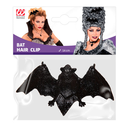 Fledermaus Haarspange Glitter
