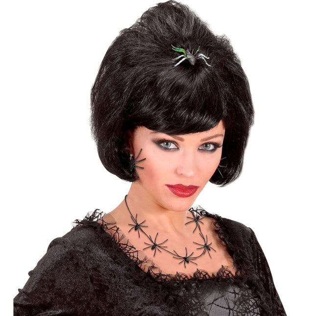 Halloween Ohrringe Spinnen