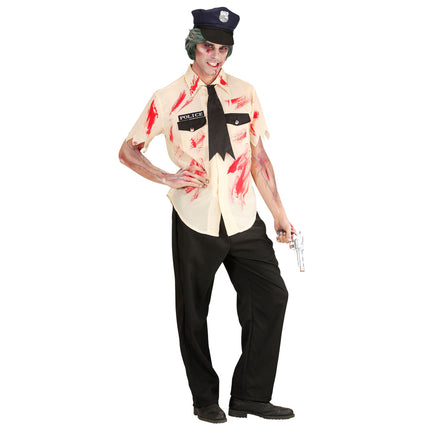 Halloween Kostüm Zombie Polizei