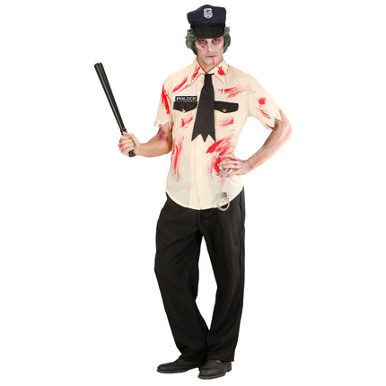 Halloween Kostüm Zombie Polizei