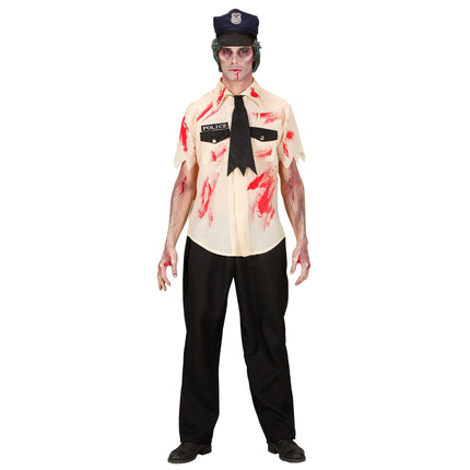 Halloween Kostüm Zombie Polizei