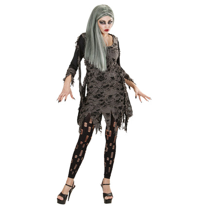 Halloween Kostüm Damen Zombie 2 Stück