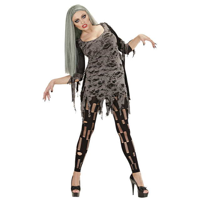 Halloween Kostüm Damen Zombie 2 Stück