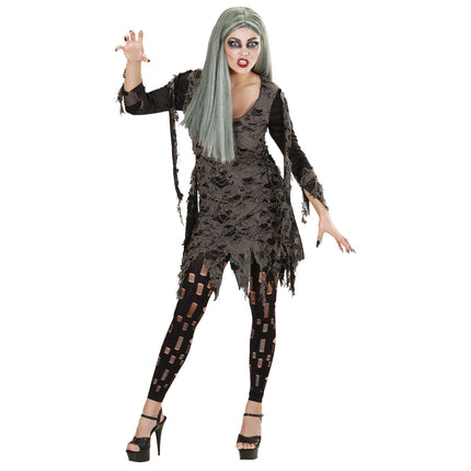 Halloween Kostüm Damen Zombie 2 Stück